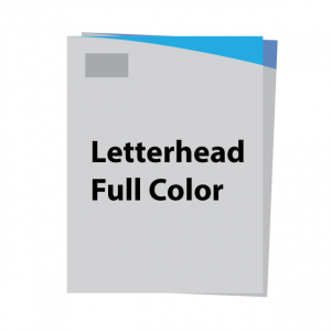 Letterhead Full Color Prints