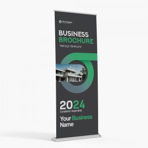 Silver Deluxe Banner Stand Silver Deluxe Banner Stand