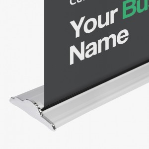 Silver Deluxe Banner Stand Silver Deluxe Banner Stand