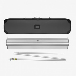 Silver Deluxe Banner Stand Silver Deluxe Banner Stand