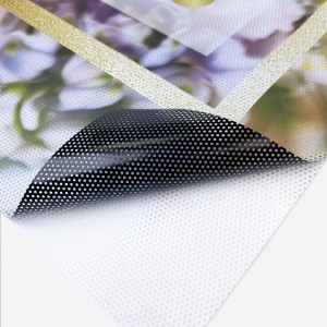 Perforated  Window Adhesive