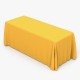 Table Cover Throw — Solid blank color Table Cover Throw — With full color prints