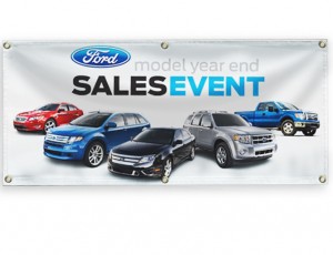 13 oz Vinyl Scrim Sign: Boost Visibility with Durable, High-Impact Banners